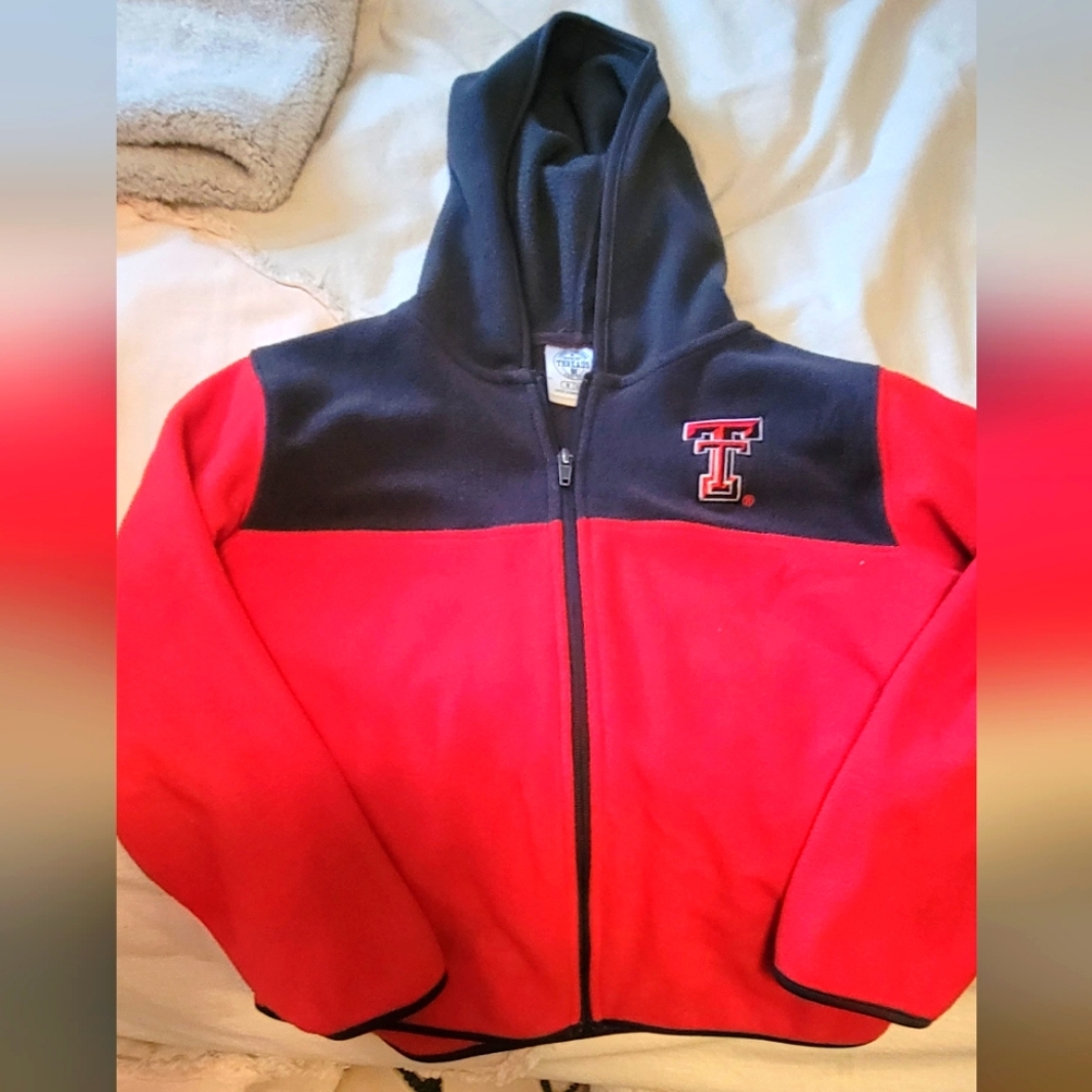 Boys Size 8/10 jacket Texas Tech